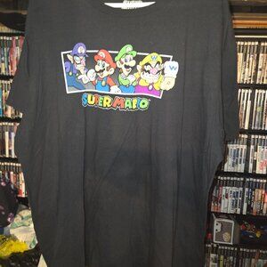 Officially Licensed Super Mario T-Shirt Size 3XL